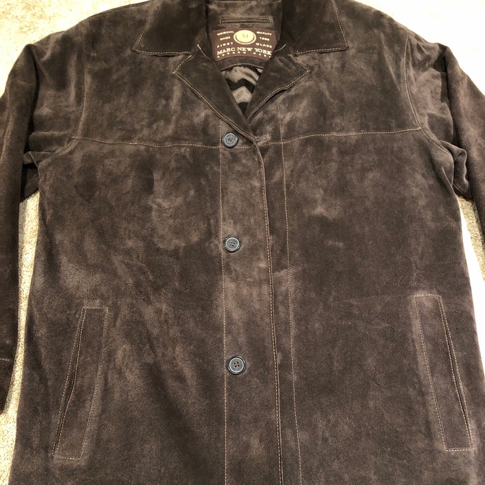 MARC NEW YORK Suede Jacket - Picture 2 of 8